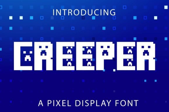 Creeper: A Playful Display Font for Vibrant Designs