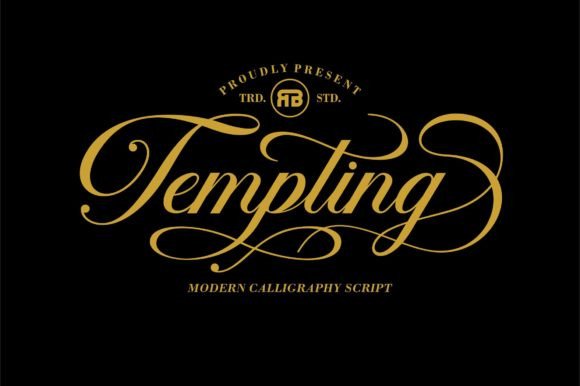 Discover the Allure of the Tempting Script Font