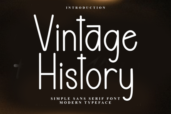 Discover Vintage History: A Festive Typeface for Holiday Magic