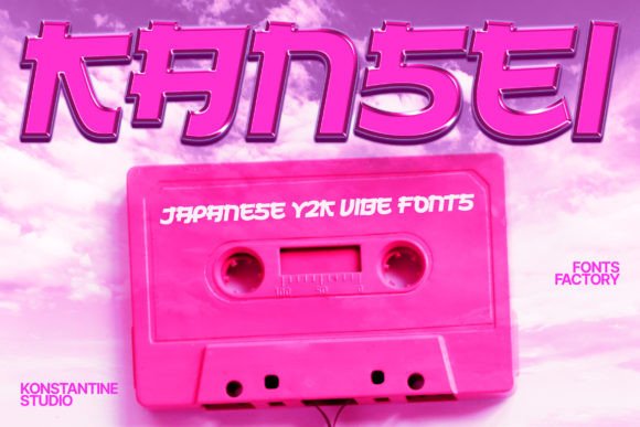 Kansei: The Y2K Japanese Vibes Font for Modern Design