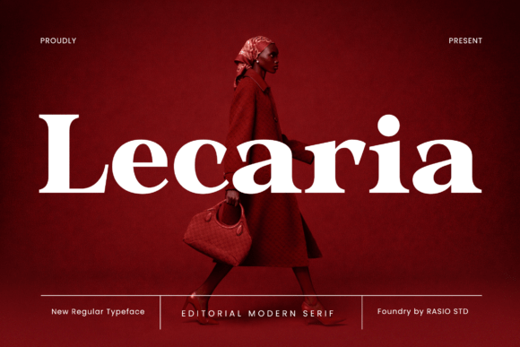 Lecaria: A Modern Serif Font for Elevated Design