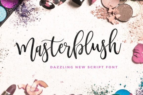 Masterblush: A Sweet & Bold Handwritten Font for Your Projects