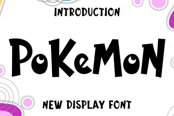 Pokemon: A Playful Font for Creative Projects