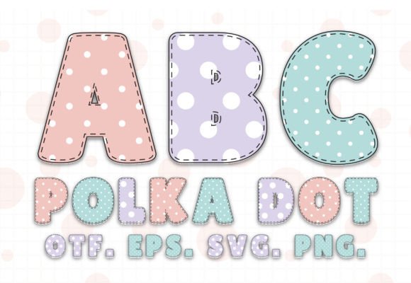 Polka Dot Font: A Whimsical & Vibrant Typeface for Creative Designs