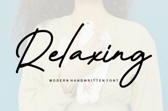 Relaxing: A Delicate Handwritten Font for Elegant Designs
