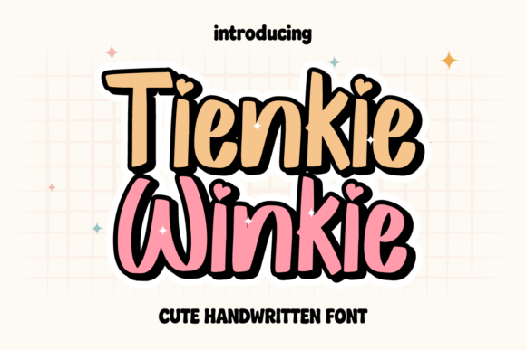 Tienkie Winkie: A Charming Handwritten Font for Joyful Designs